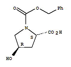 Cbz-L-羥脯氨酸 1,2-Pyrrolidinedicarboxylicacid, 4-hydroxy-, 1-(phenylmethyl) ester, (2S,4R)- 13504-85-3 化學(xué)產(chǎn)品搜索,查詢