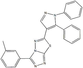 1,5 diphenyl 1h pyrazol methylphenyl triazolo thiadiazole 957480 76 的供應商,生產企業,生產廠家